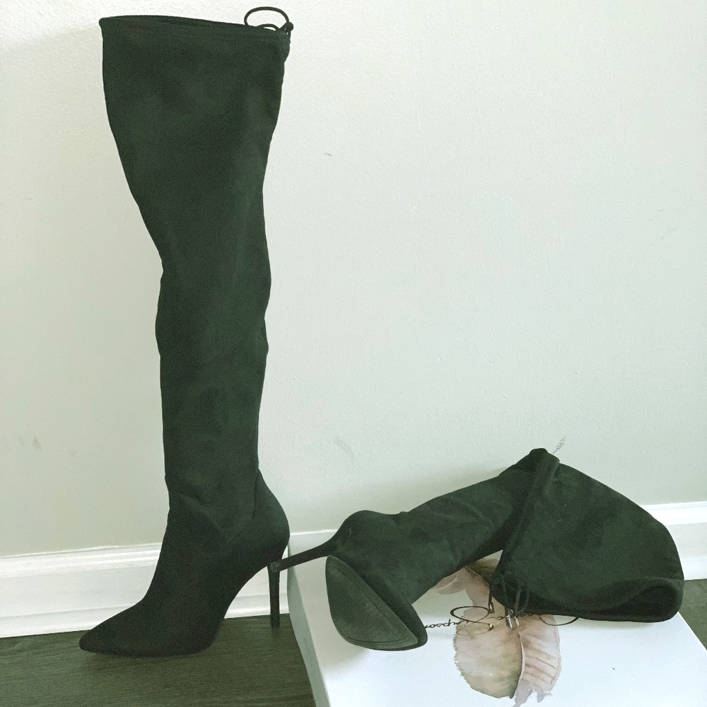 Size 7.5M Jessica Simpson Knee High Boot - Black